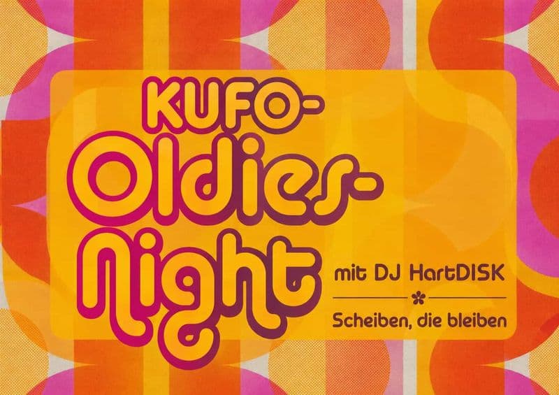 Kulturforum Oldie-Night mit DJ HartDISK