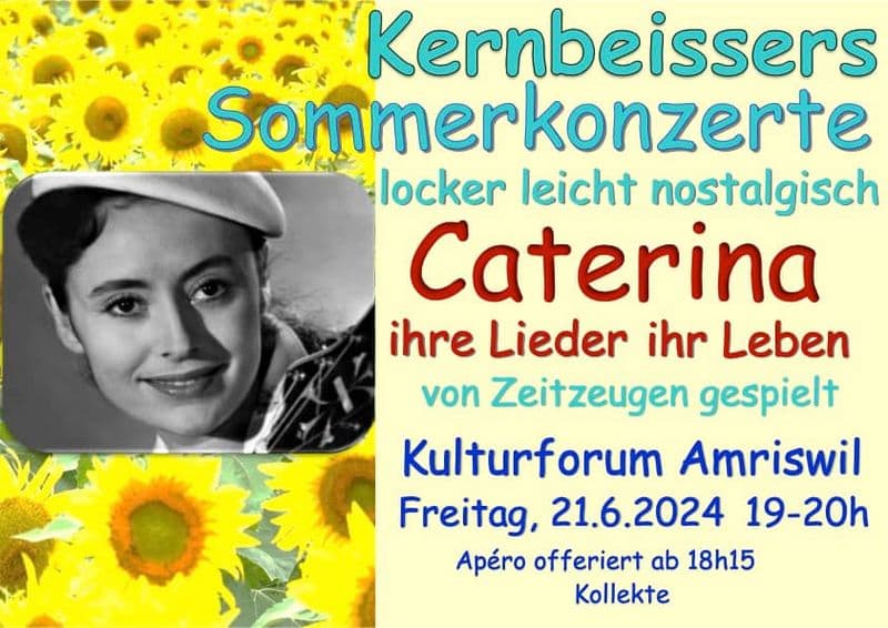 KERNBEISSERS SOMMERKONZERTE – CATERINA
