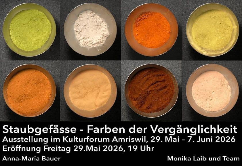 Kunstausstellung – „Staubgefässe-Farben der Vergänglichkeit“